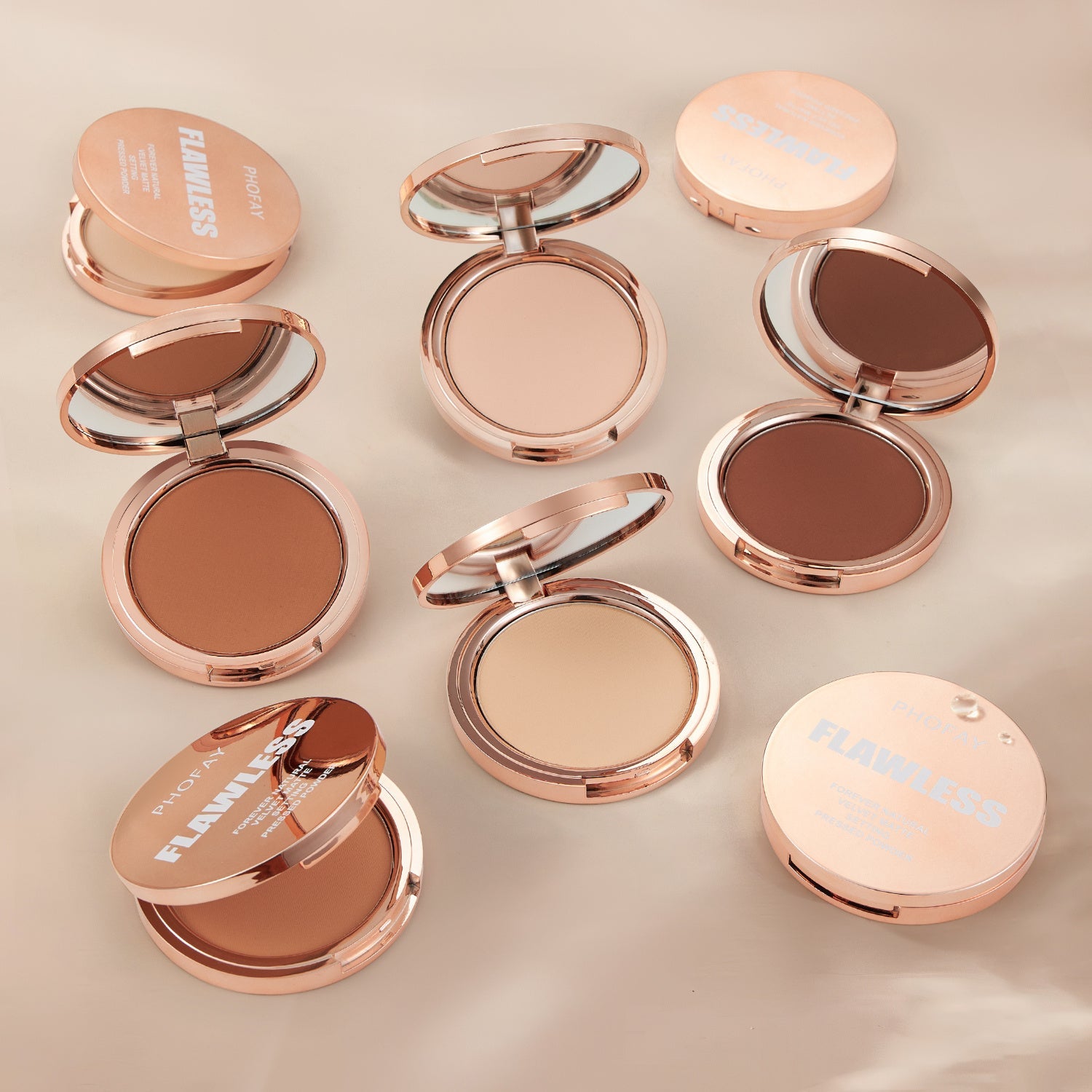 Matte Setting Pressed Powder - Zero&Null