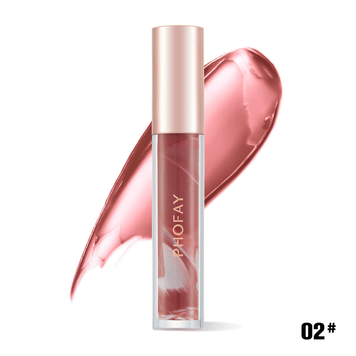 Rose Blooming Hydrating Lip Gloss - Zero&Null