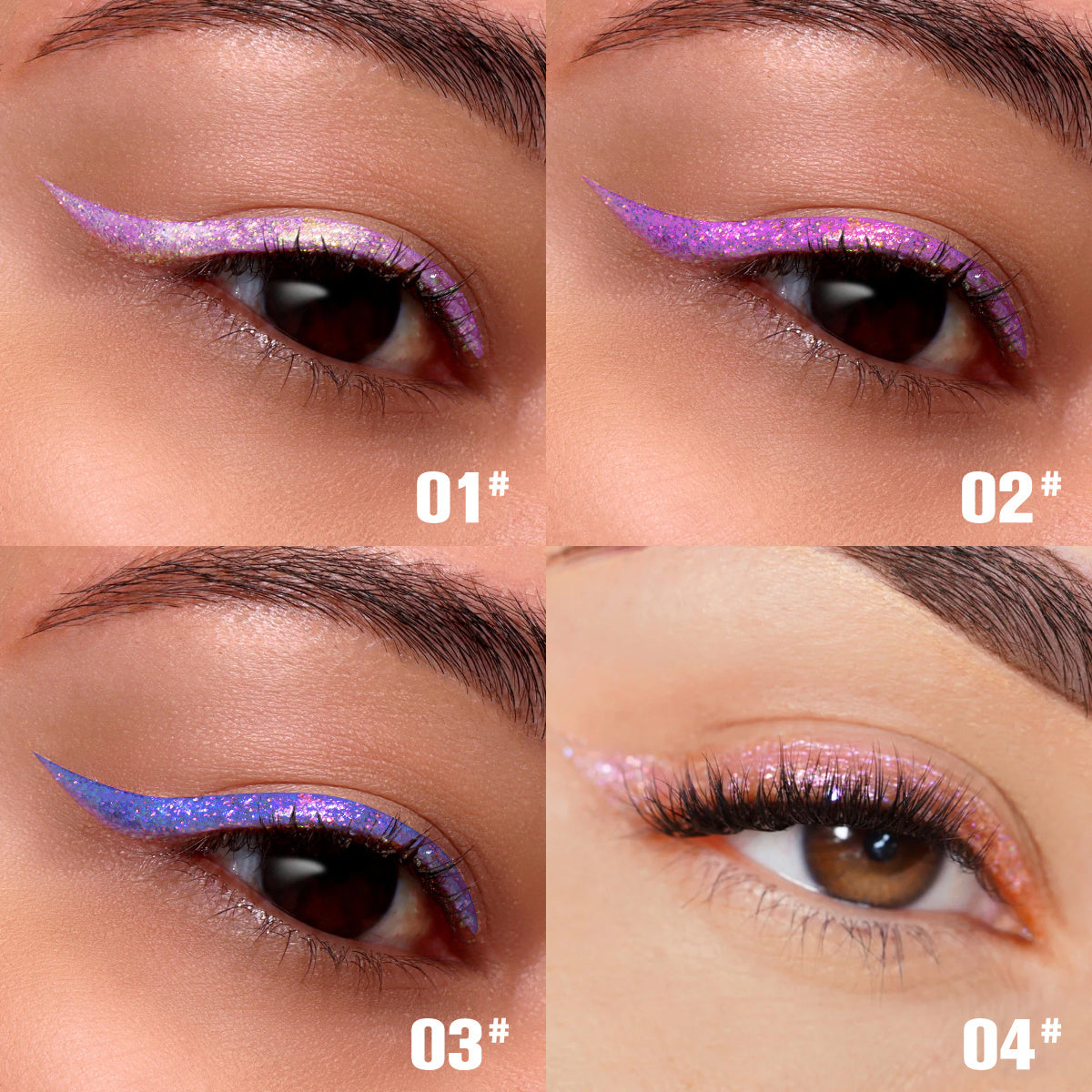 Liquid Glitter Eyeliner Set - Zero&Null