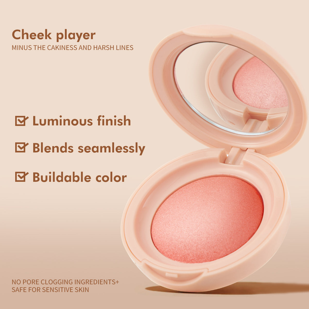 Luminous Powder Blush - Zero&Null