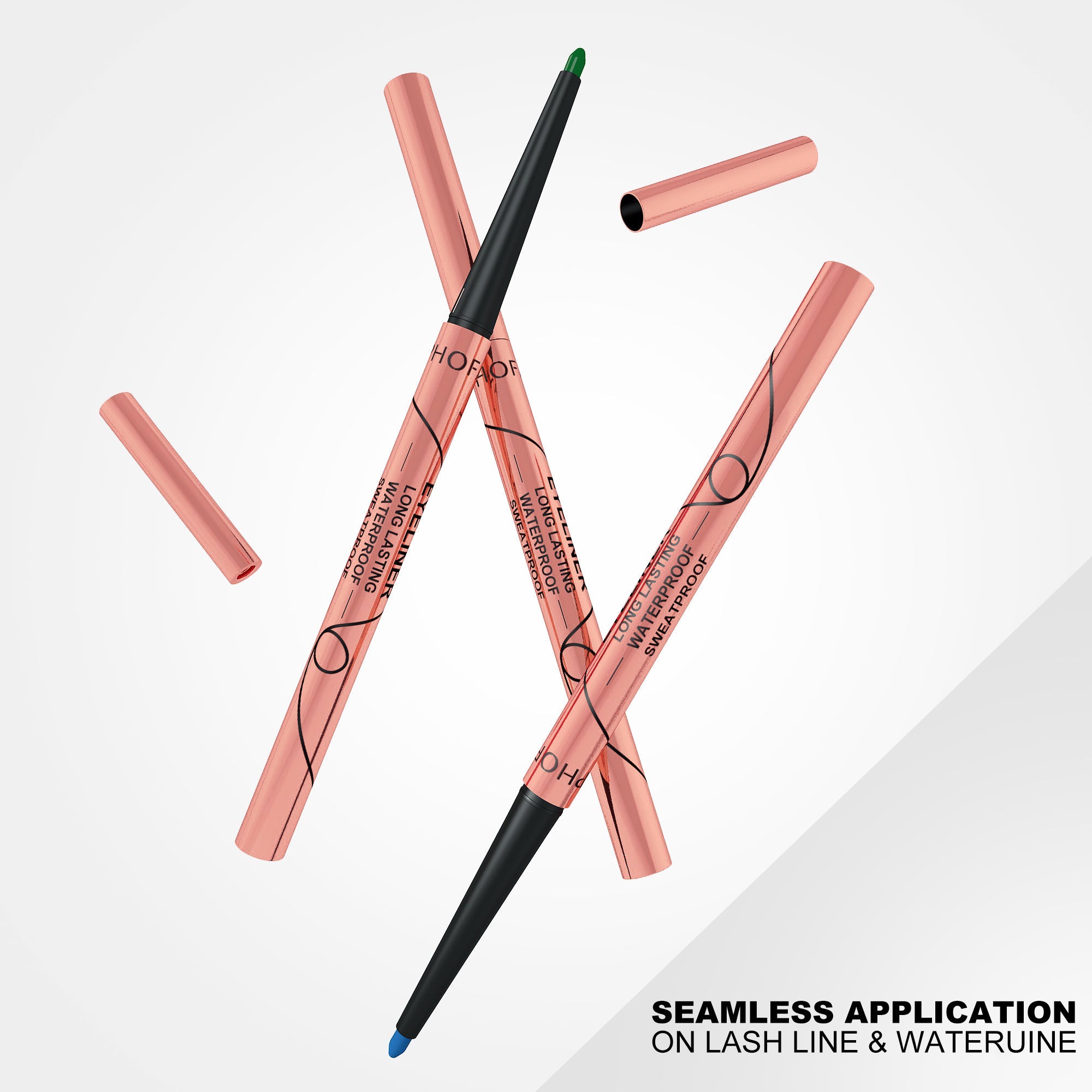 Waterproof Colorful Eyeliner Set - Zero&Null